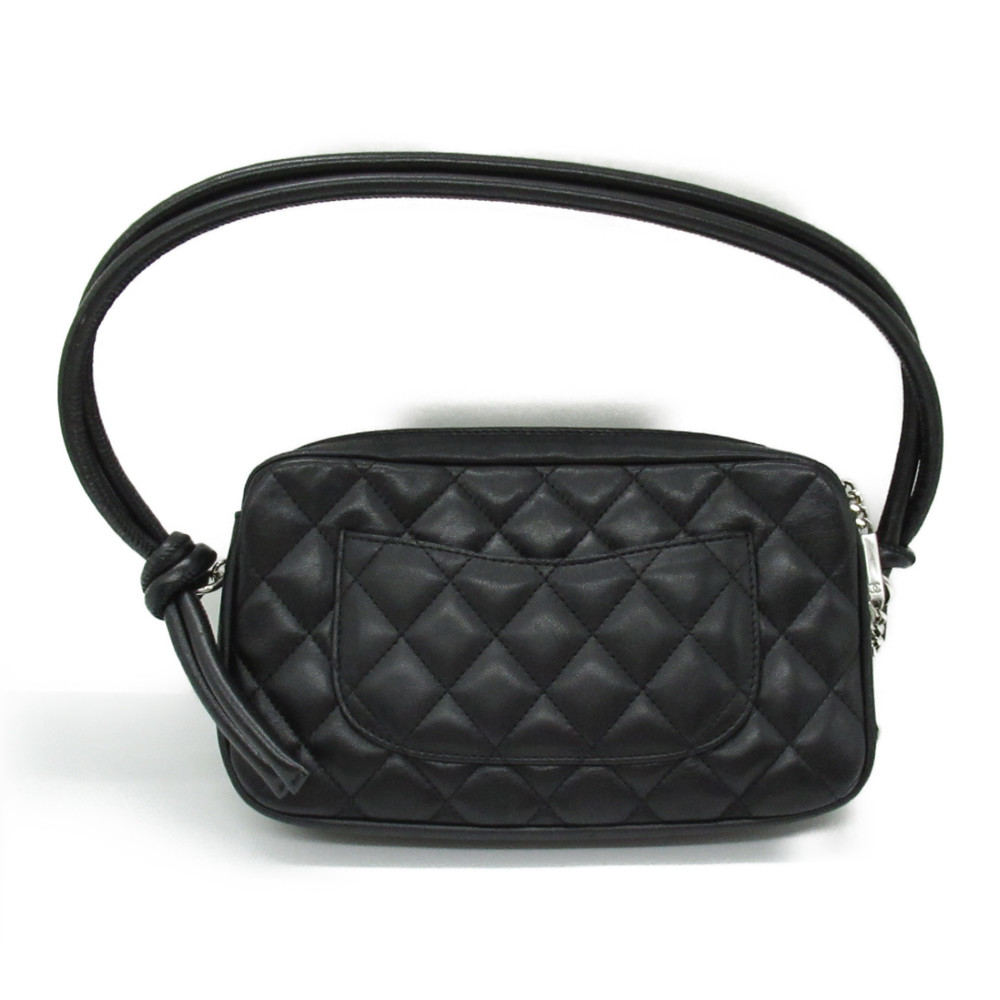 Chanel Line One Shoulder Bag Cambon Black